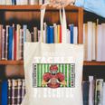 Back To School Ready To Tackle Preschool Football Theme Canvas Tote Bag