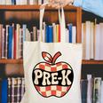 Back To School Retro Apple PRE-K Classroom Canvas Tote Bag Back To School Retro Apple PRE-K Classroom Canvas Tote Bag