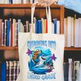 Back To School Third Grade Shark Canvas Tote Bag Back To School Third Grade Shark Canvas Tote Bag