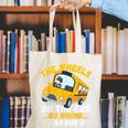 Back To School The Wheels On The Bus Go Round And Round Kids Canvas Tote Bag Back To School The Wheels On The Bus Go Round And Round Kids Canvas Tote Bag