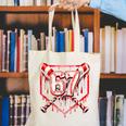 Baseball Candy Cane Drip 6 7 Six Seven Meme Christmas Boys Canvas Tote Bag