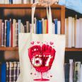 Baseball Drip Ice Cream Valentine Youth Boys Girls Sport Canvas Tote Bag Baseball Drip Ice Cream Valentine Youth Boys Girls Sport Canvas Tote Bag