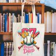 Baseball Drip Number 67 Player Sport For Men Women Kids Canvas Tote Bag Baseball Drip Number 67 Player Sport For Men Women Kids Canvas Tote Bag