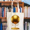 Baseball Dripping Drip Gold Sport Player Coach Baller Canvas Tote Bag Baseball Dripping Drip Gold Sport Player Coach Baller Canvas Tote Bag