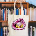 Baseball Glove Drip Shirt Ice Cream Dripping Girls Pocket Premium Canvas Tote Bag Baseball Glove Drip Shirt Ice Cream Dripping Girls Pocket Premium Canvas Tote Bag