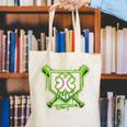 Baseball Icecream St Patrick's Day Lucky Charm Shamrock Drip Canvas Tote Bag