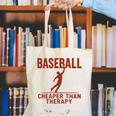 Baseball Tee For Men Women Canvas Tote Bag