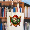 Baseball Xmas Christmas Baseball Ice Cream Drip Boys Canvas Tote Bag