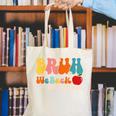 Bruh We Back 5th Grade Vibes Back To School Fifth Grade Canvas Tote Bag