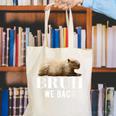 Bruh We Back To School Capybara First Day Of School Canvas Tote Bag