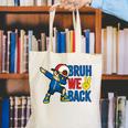 Bruh We Back To School Dabbing First Day Of School Canvas Tote Bag Bruh We Back To School Dabbing First Day Of School Canvas Tote Bag