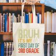 Bruh Its My First Day Of 3rd Grade Back To School Boys Kids Canvas Tote Bag Bruh Its My First Day Of 3rd Grade Back To School Boys Kids Canvas Tote Bag