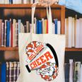 Bulldogs Cheerleading Back To School Cheer Team Orange Canvas Tote Bag Bulldogs Cheerleading Back To School Cheer Team Orange Canvas Tote Bag