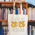 Class Of 2025 Senior Rock N Roll Back To School Music Lover Canvas Tote Bag
