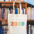 Class Of 2039 Grow With Me First Day School Back To School Canvas Tote Bag