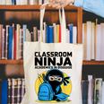 Classroom Ninja Academics In Disguise Back To School Student Canvas Tote Bag Classroom Ninja Academics In Disguise Back To School Student Canvas Tote Bag