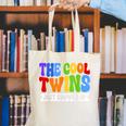Cool Twins Just Showed Up Kid Boy Teen Twin Back To School Canvas Tote Bag