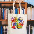 Crayon Crew Cute Back To School Vibes Student Canvas Tote Bag