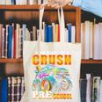 Crush Preschool Monster Truck Back To School Kids Boys Canvas Tote Bag