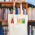 Cute Admin Squad Crew Team Back To School Office Staff Team Canvas Tote Bag