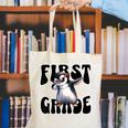 Cute Dabbing Penguin First Grade Back To School Canvas Tote Bag Cute Dabbing Penguin First Grade Back To School Canvas Tote Bag