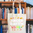 Cute Kindergarten Girl First Day Of School Back To School Canvas Tote Bag Cute Kindergarten Girl First Day Of School Back To School Canvas Tote Bag