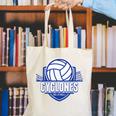 Cyclones Volleyball Back To School Spirit B Canvas Tote Bag