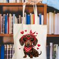 Dachshund Valentines Day Wiener Dog Lover Weenie Heart Raglan Baseball Tee Canvas Tote Bag Dachshund Valentines Day Wiener Dog Lover Weenie Heart Raglan Baseball Tee Canvas Tote Bag