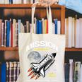 First Grade Back To School Space Rocket Astronaut Canvas Tote Bag First Grade Back To School Space Rocket Astronaut Canvas Tote Bag