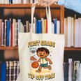 First Grade Basketball Back To School Slam Dunk Style Canvas Tote Bag First Grade Basketball Back To School Slam Dunk Style Canvas Tote Bag