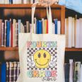 Fourth Grade Vibes Smile Face 4th Grade Team Back To School Canvas Tote Bag Fourth Grade Vibes Smile Face 4th Grade Team Back To School Canvas Tote Bag