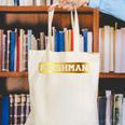 Freshman 9th Grade Back To School First Day Juneteenth Afro Canvas Tote Bag