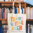 Front Office Dream Team School Secretary Cute Back To School Canvas Tote Bag Front Office Dream Team School Secretary Cute Back To School Canvas Tote Bag