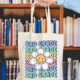 Groovy 3rd Grade Back To School First Day Of Third Grade Canvas Tote Bag Groovy 3rd Grade Back To School First Day Of Third Grade Canvas Tote Bag