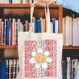Groovy 8th Grade Back To School First Day Of Eighth Grade Canvas Tote Bag Groovy 8th Grade Back To School First Day Of Eighth Grade Canvas Tote Bag