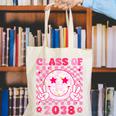Groovy Class Of 2038 Grow With Me Smile Face Back To School Canvas Tote Bag Groovy Class Of 2038 Grow With Me Smile Face Back To School Canvas Tote Bag