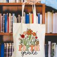 Groovy Fifth Grade Wildflowers Back To School 5th Grade Canvas Tote Bag Groovy Fifth Grade Wildflowers Back To School 5th Grade Canvas Tote Bag
