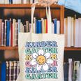Groovy Kindergarten Back To School First Day Of Kindergarten Canvas Tote Bag Groovy Kindergarten Back To School First Day Of Kindergarten Canvas Tote Bag