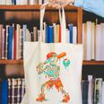 Halloween Baseball Skeleton Ice Cream Drip Baseball Boys Kid Canvas Tote Bag