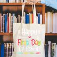 Happy First Day Of School Back To School Kids Students Canvas Tote Bag Happy First Day Of School Back To School Kids Students Canvas Tote Bag