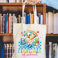Happy First Day Of School Goose Cute Duck Back To School Canvas Tote Bag
