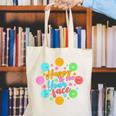 Happy To See Your Face Colorful Ball Back To School Canvas Tote Bag Happy To See Your Face Colorful Ball Back To School Canvas Tote Bag