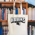 Hawks Back To School Spirit Canvas Tote Bag