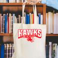 Hawks Back To School Spirit R Canvas Tote Bag Hawks Back To School Spirit R Canvas Tote Bag