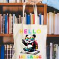 Hello First Grade Panda Lover Back To School Kids Boys Girls Canvas Tote Bag