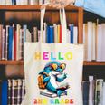 Hello Second Grade Dolphin Lover Back To School Kid Boy Girl Canvas Tote Bag Hello Second Grade Dolphin Lover Back To School Kid Boy Girl Canvas Tote Bag