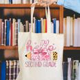 Hello Second Grade Pencil Tie Dye Coquette Back To School Canvas Tote Bag Hello Second Grade Pencil Tie Dye Coquette Back To School Canvas Tote Bag