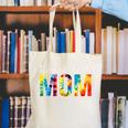 Homeschool Mom Tie Dye Back To School Day For Women For Work Canvas Tote Bag Homeschool Mom Tie Dye Back To School Day For Women For Work Canvas Tote Bag