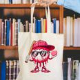 Ice Cream Drip Baseball Valentine's Day Spots Baseball Drip Canvas Tote Bag Ice Cream Drip Baseball Valentine's Day Spots Baseball Drip Canvas Tote Bag