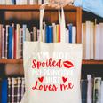 I'm Not Spoiled My Principal Just Loves Me Back To School Canvas Tote Bag